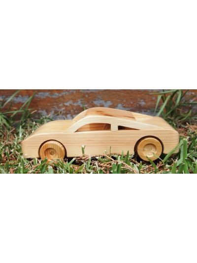 Wooden Luxury Car - Eco Friendly,  Unpainted, Clear Coated Wooden Craft
